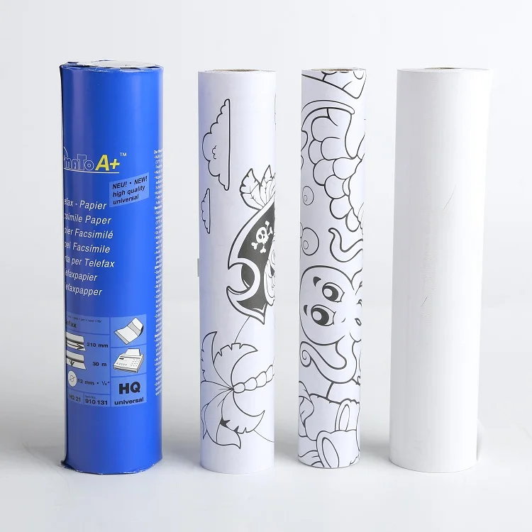 
Customized Size Uncoated White Tracing Drawing Plotter Paper Roll 