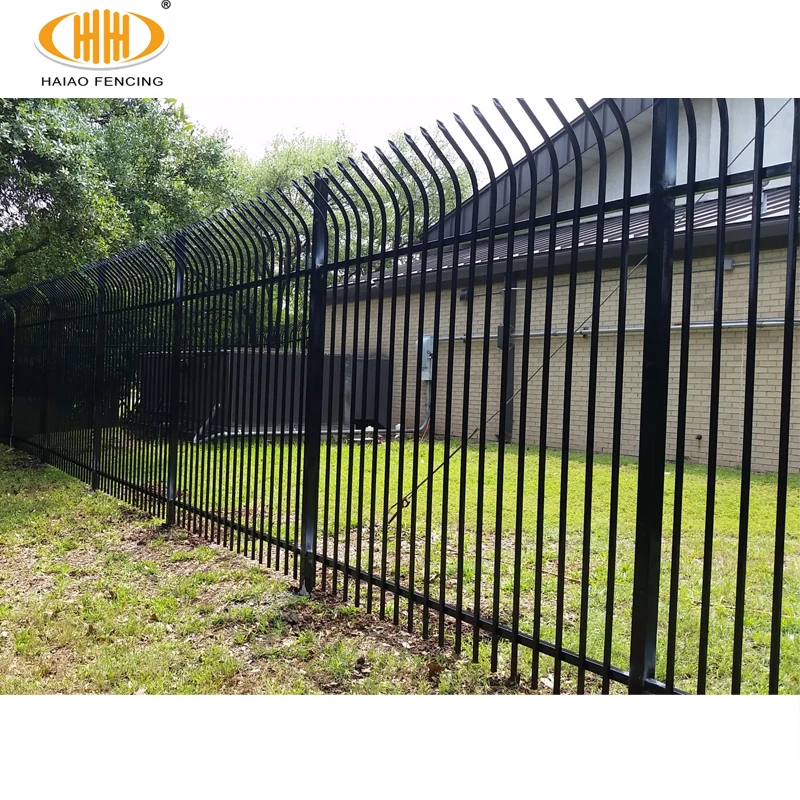 Low Price used wrought iron fencing for sale fence panels privacy