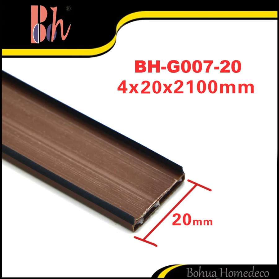 20mm Self-Adhesive Rigid Intumescent Fireproof Sealing Bar Doors Windows Seal Strip Weatherstrip Flame Retardant PVC Side Wing