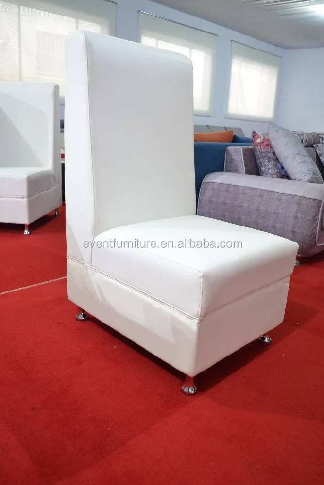 
Eventfur white wedding event party hall sectional corner sofa 
