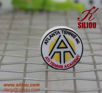 high quality soft rubber shock absorber customized silicone tennis racquet vibration dampers