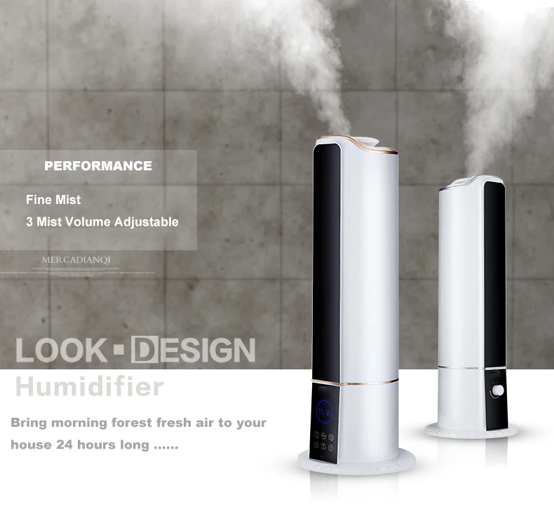 
7.5L Big Capacity Ultrasonic Air Humidifier With Timer 