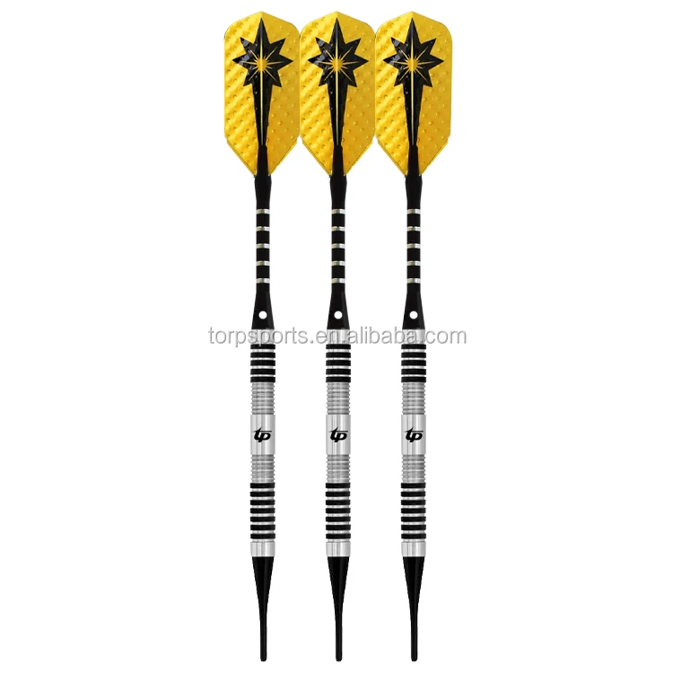 20-26g 70%-90% Brass/Tungsten High quality soft Tip Darts set TD-S008