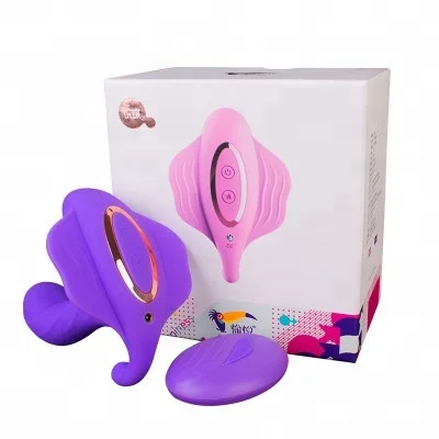 Butterfly Wearable Vibrator Sex Women Make Love G Spot Vagina Auns Stimulator