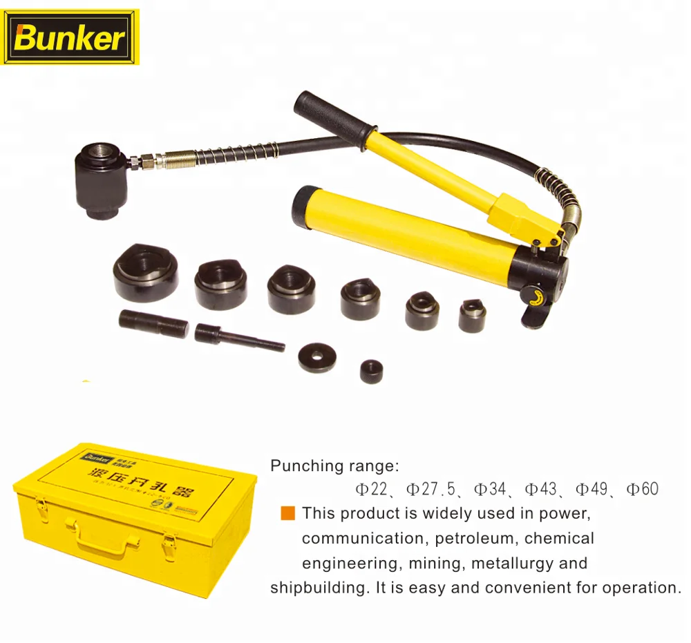 Hydraulic opener, opener tools, hole saw
