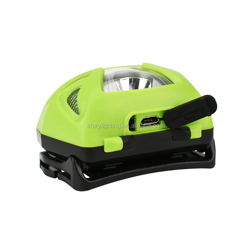 STARYNITE Топ-рейтинг 200 люмен xp-g2 / xp-e coast перезаряжаемый светодиодный налобный фонарь с датчиком движения фары для бега