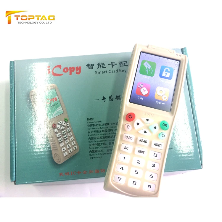 ID IC Card Key Decoder RFID Copier 125KHz&13.56MHz Reader Writer