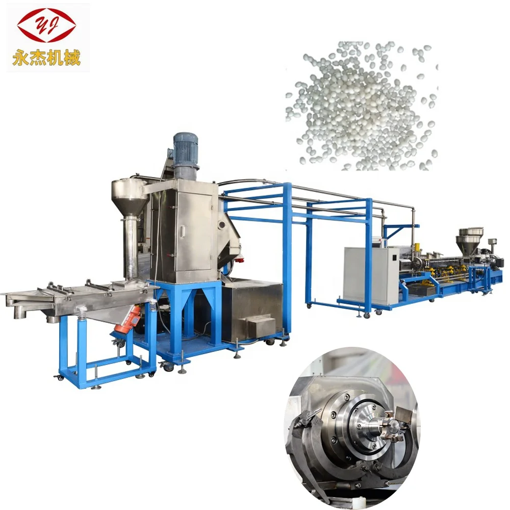 Euro-quality twin screw extruder plastic machinery underwater plastic granulator
