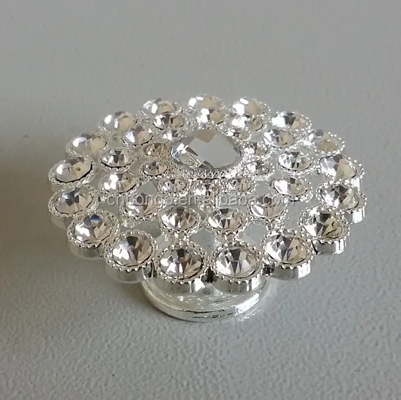diamante bedroom furniture handles and knobs, mushroom shaped knobs