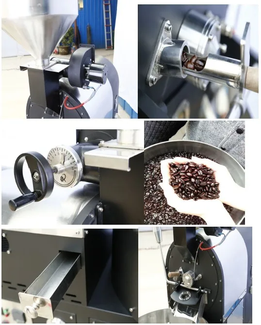 1kg Electric heating Coffee Roaster with CE