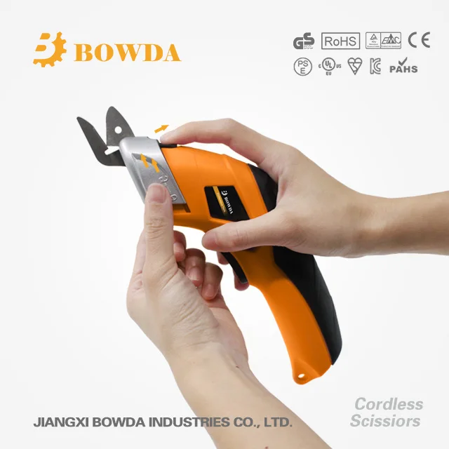 
JB-CSS01 Electric Leather Scissors Box Cutter for Crafts, Sewing, Cardboard, Scrapbooking 