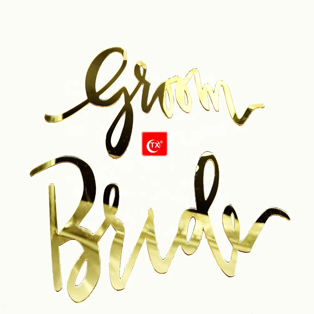 TX Personalized Bride Groom Wedding Chair Yard Store Signs For Party Suppliers