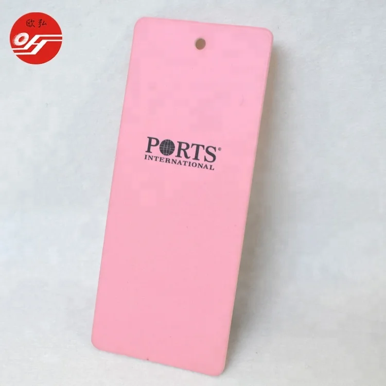 
Premium Quality Custom Recycled Paper Gold Hot Stamping Logo Hang Tags 