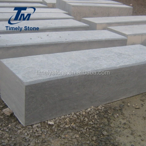 
Chinese bush hammered blue stone limestone lump bluestone pavers 