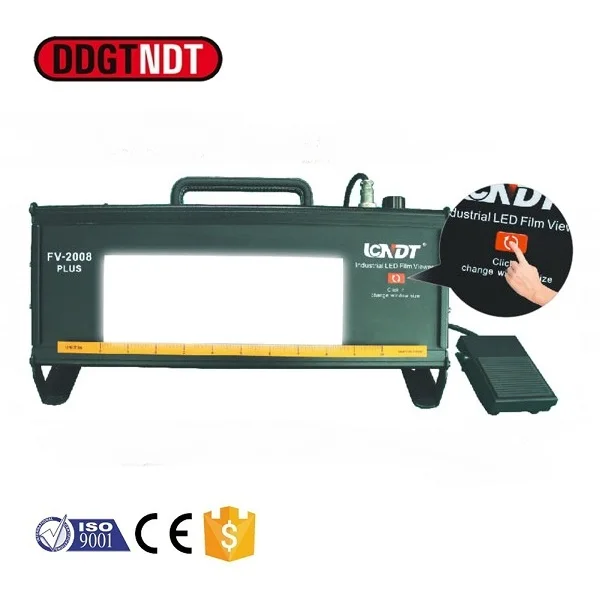 FV-2010T PLUS портативный Экран 4,5x17 дюймов, светодиодный радиографический ndt-Просмотр пленки и денситометр