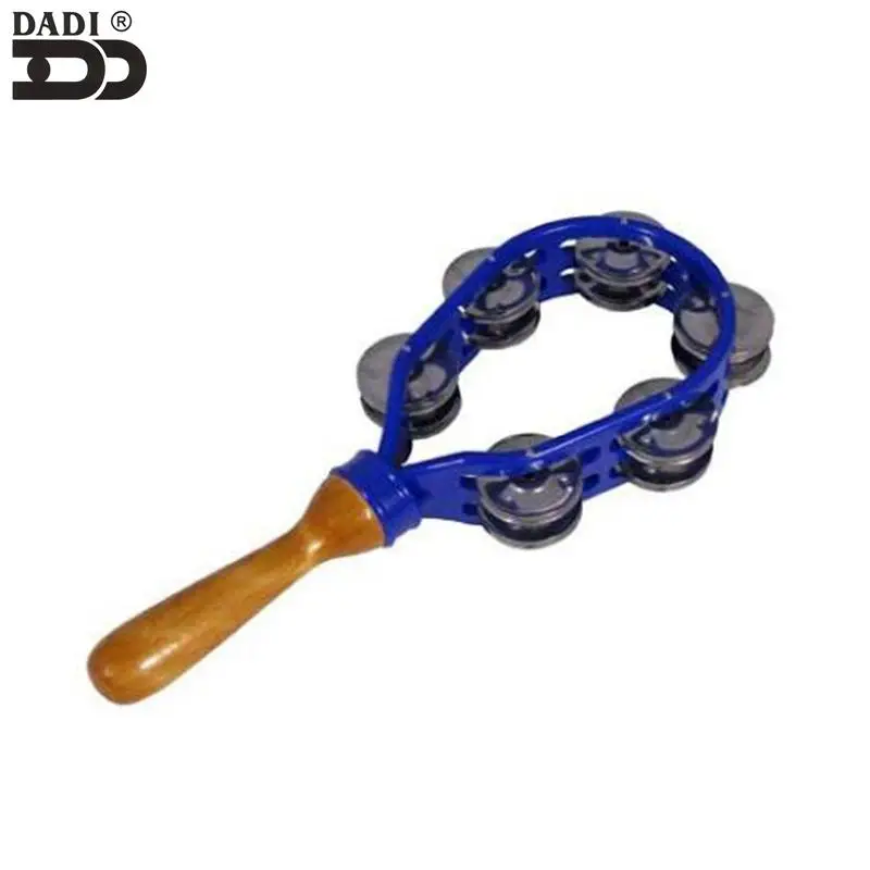 
Dadi wholesale best Musical Instruments custom tambourine toy plastic bat tambourine 