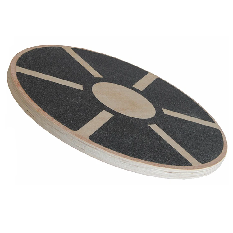 High Quality Body Building Adjustable Plastic Wobble Balance Board Wood/Balance Board