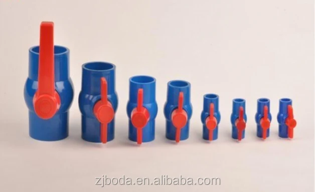 pvc swing injection ball check valve with with female thread connector (BD-01)