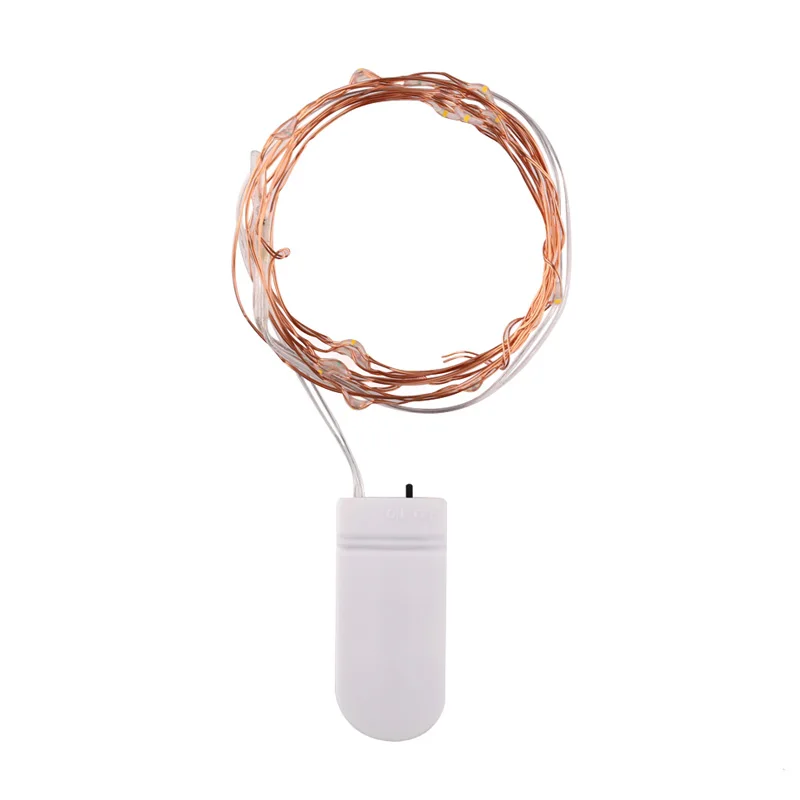 Led Copper Wire String Light 2M 20LED/3M 30LED/5M 50LED CR2032 Battery Operated Micro Mini LED Starry Lights String