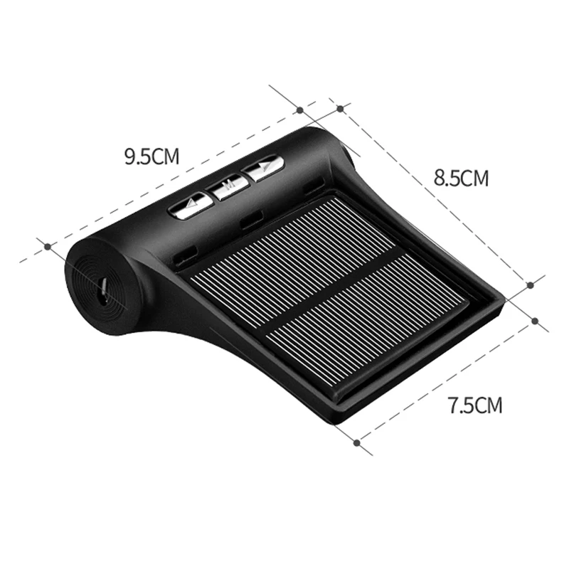 Solar TPMS Tire Pressure Monitoring System Wireless TPMS with LCD Color display/4 External/Internal Sensors for Car (External)