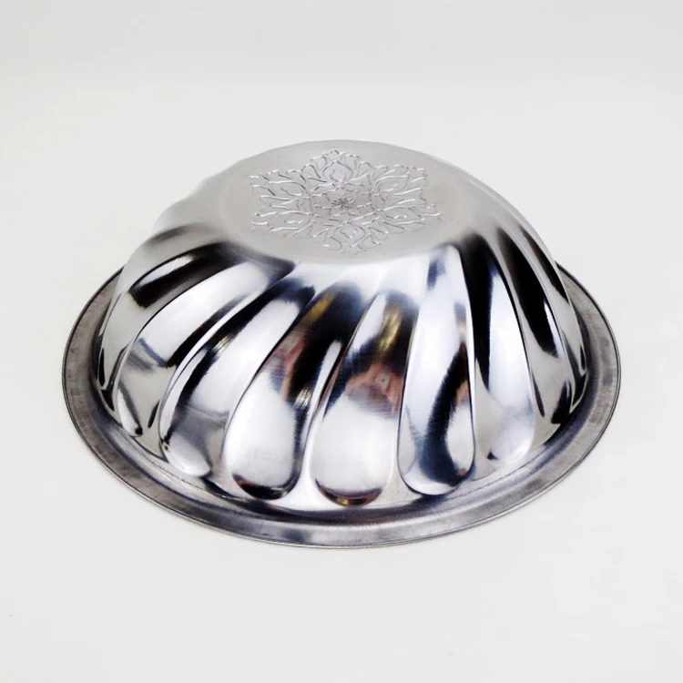 Africa market Stainless steel multiple deep oil basin with lid, big food mixing bowl, new decoration design