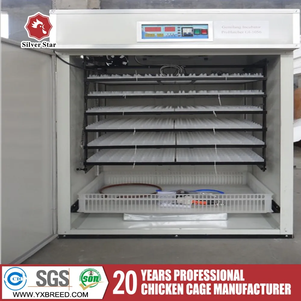 Silver Star Chicken Egg Incubator 1000 Capacity Incubators for