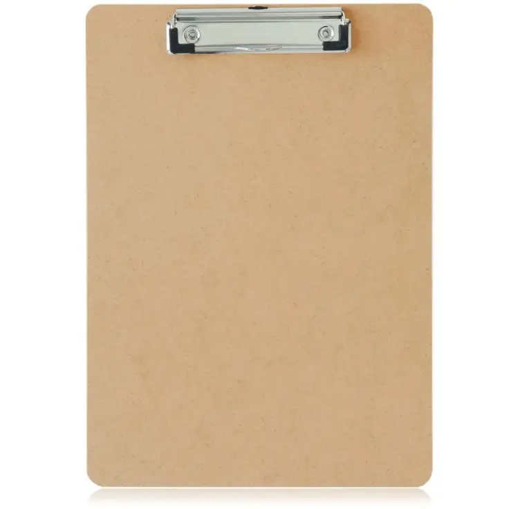 Durable A4/A5 Wooden Clipboard for Office Supply & School Stationery & Home Use