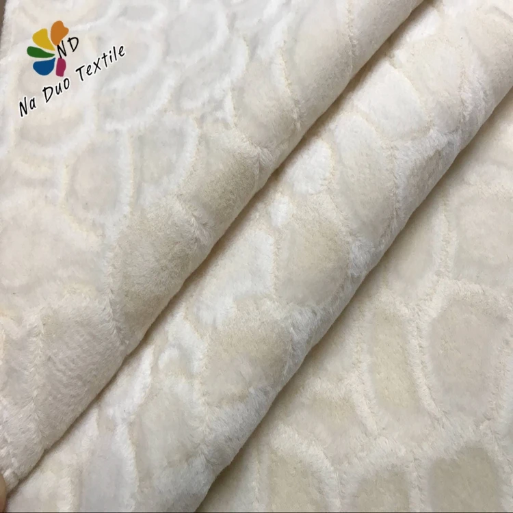 Fashion design quality shaoxing naduo Embossed Luxury Velvet Fabric