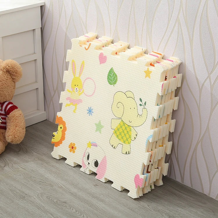 XPE foldable Cotton material  Waterproof baby crawling mat kids playmat / Puzzle Pads