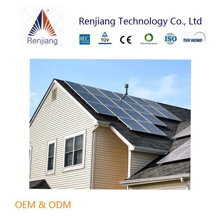 Residential Pitched tile roof solar panel 10 kw system