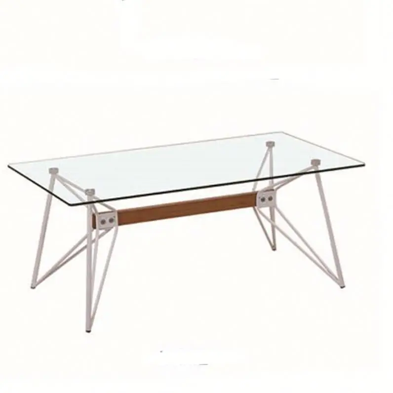 
New style living room furniture modern coffee table grid coffee table lron coffee table 
