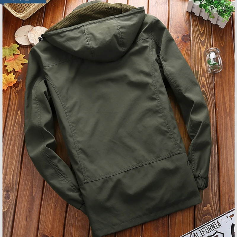 Army Green Winter Fashion Keep Warm Winter Jacket For Men