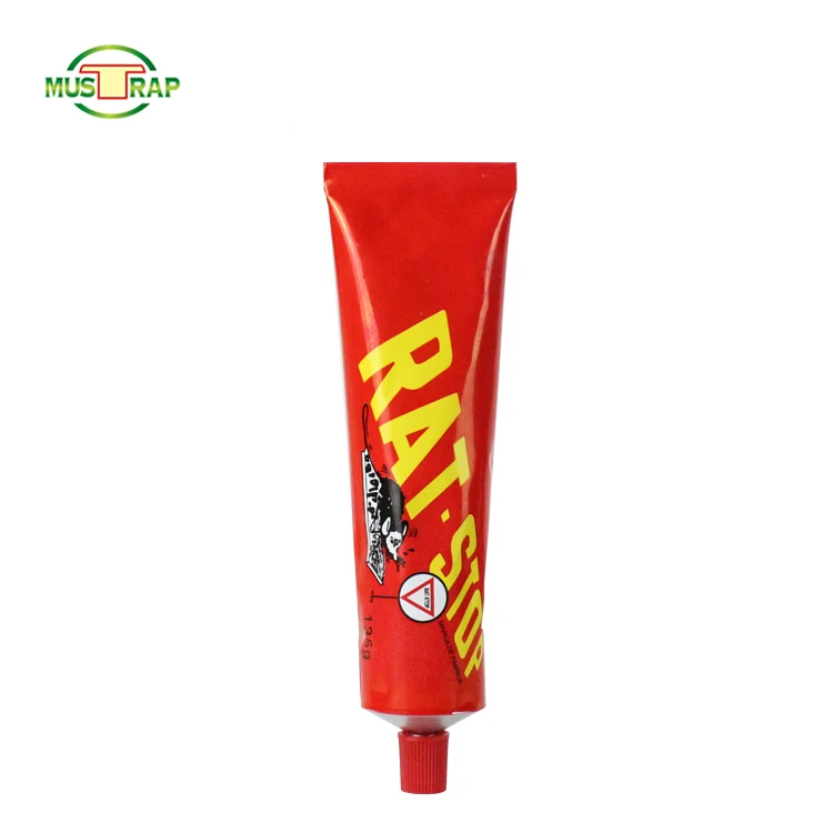 Mustrap best selling yellow glue live catch rat trap mouse glue tube