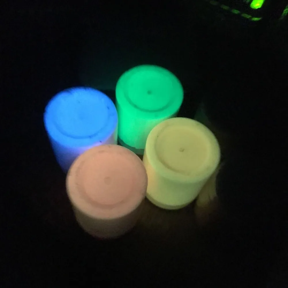 washable colorful for children luminous pigment/glow in the dark toys for kids