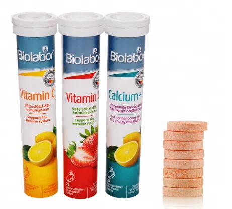 candy/vitamin c/effervescent tablet packaging machine