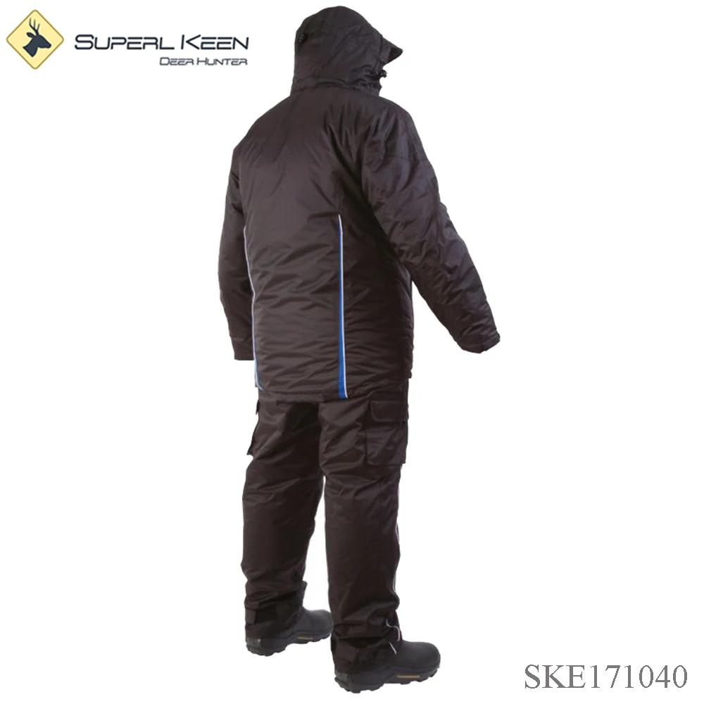 Outdoor Hunting Jacket With Pants Waterproof Two Piece Suit Winter Windproof Insulated Parka