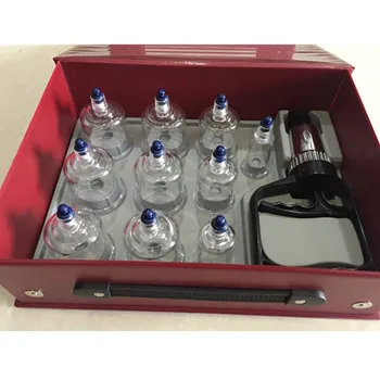 Hight quality Cupping Set For Fireless Professional Cupping Set of 10 pcs