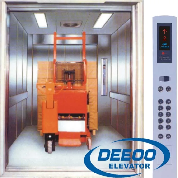 
Best price goods lift warehouse cargo elevator from DEEOO factory 