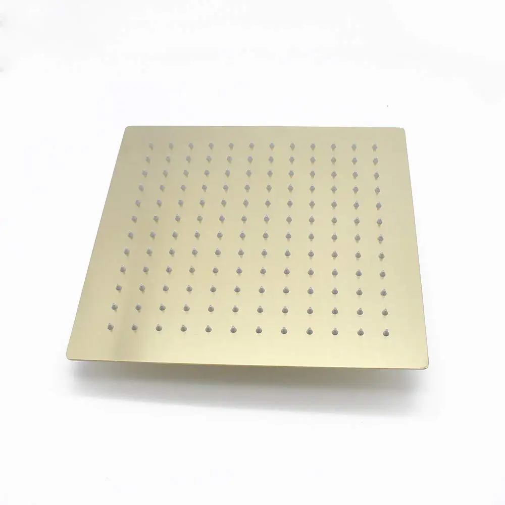 Bathroom Rain Mixer Shower Faucet Combo Set Wall Mounted Shower System Including Control Rough-in Valve