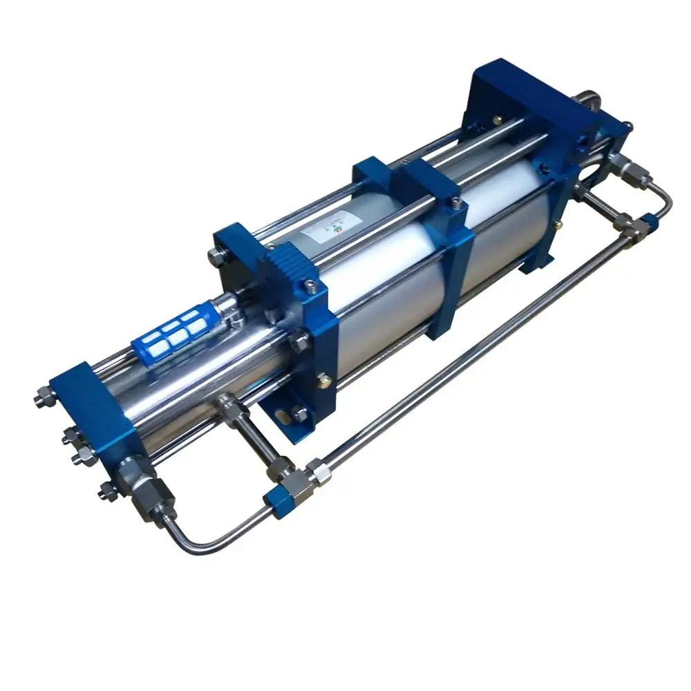 JULY High Quality Booster Pump PISTON PUMP Air Pump High Pressure Standard Pneumatic Stainless Steel and Alluminum Alloy 131 Bar