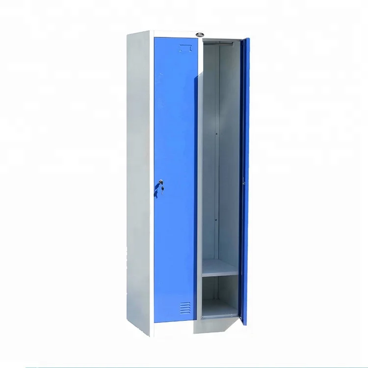Luoyang CBNT Steel Cabinet Knock Down Structure 2 Doors Metal Storage Locker 2L-B1