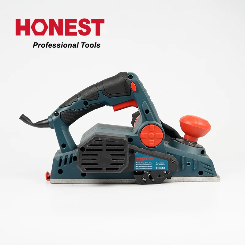 Wood Cutting 750W Power tools hand Portable machine electric planer