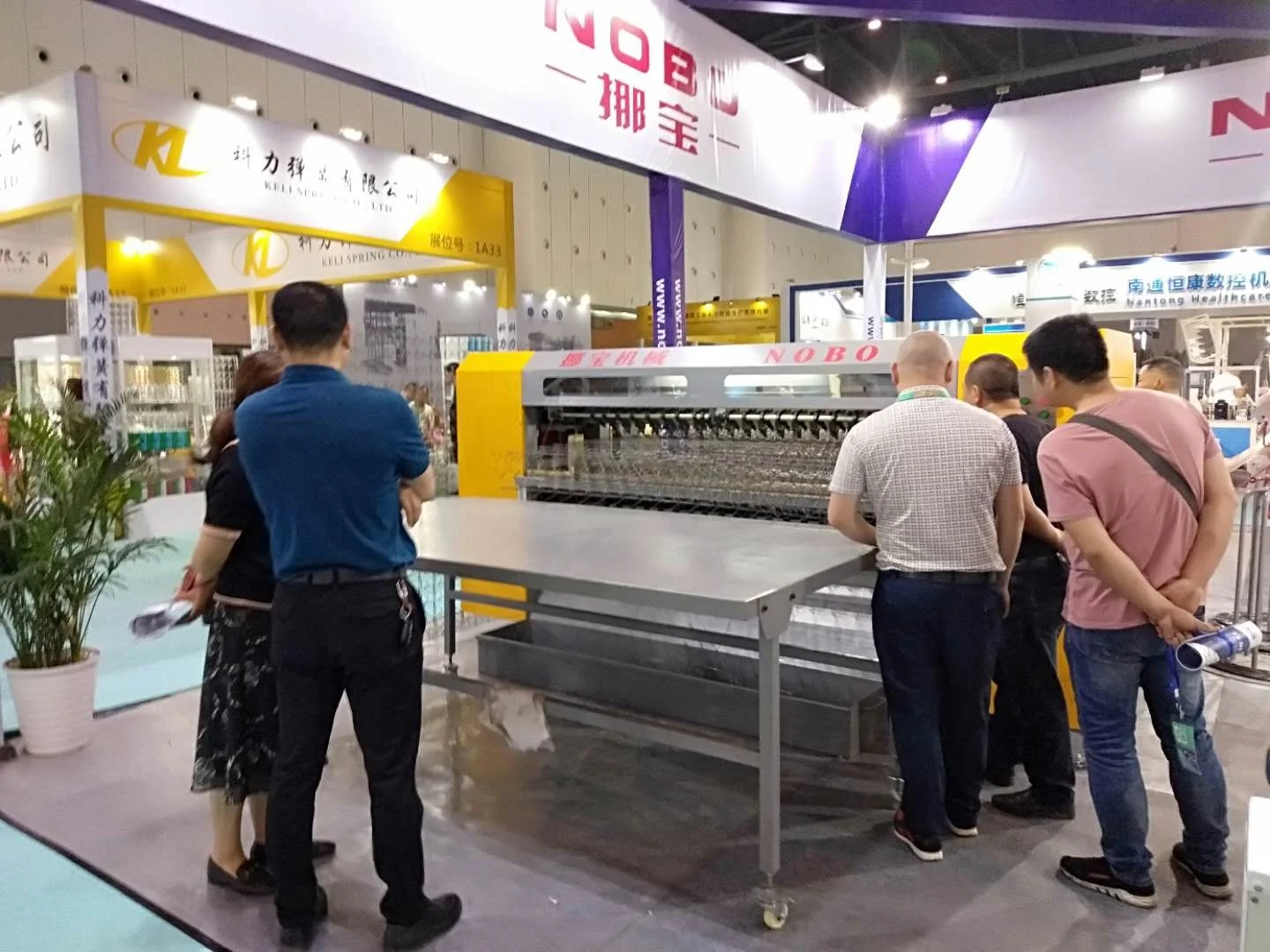 Digital spring coiling machine Nobo-LS-2 Mattress making machine