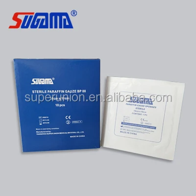 paraffin Gauze Dressing swab medical paraffin gauze