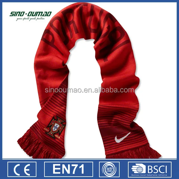 Акриловые узоры Спортивные болельщики Шарф