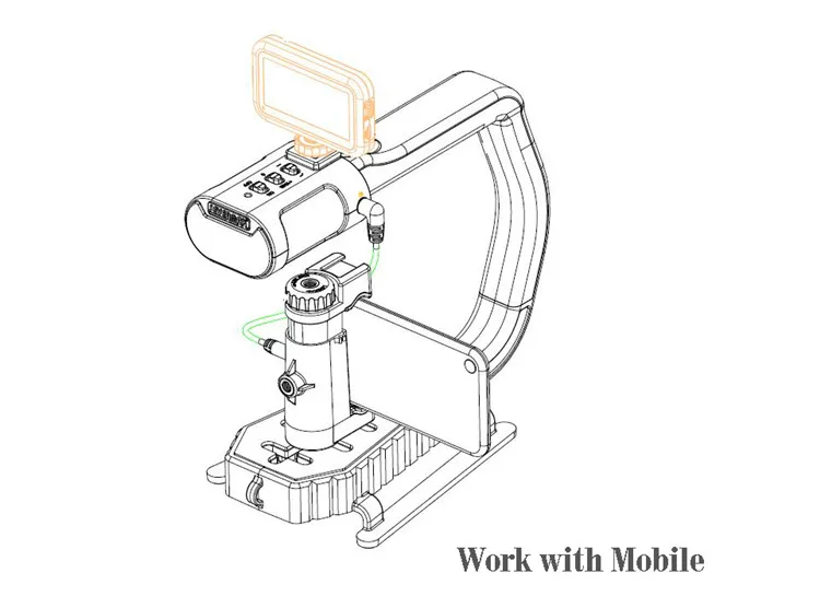 Smartphone Video Steadycam Camera Steady cam Handheld Stabilizer For DSLR DV phone