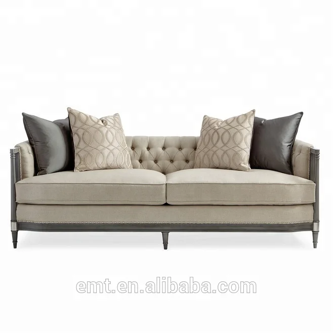 European Modern Chesterfield Sofa Nova Living Room Couch Design Style Hotel Living Room Fabric 21bssc006 White Sofas Modernos