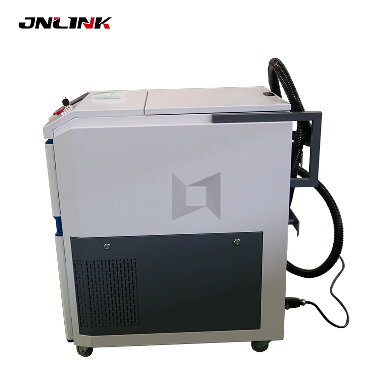 Germany Ipg Laser Source 1000W 500W Fiber Laser Cleaning Metal Machine For Rust Removal