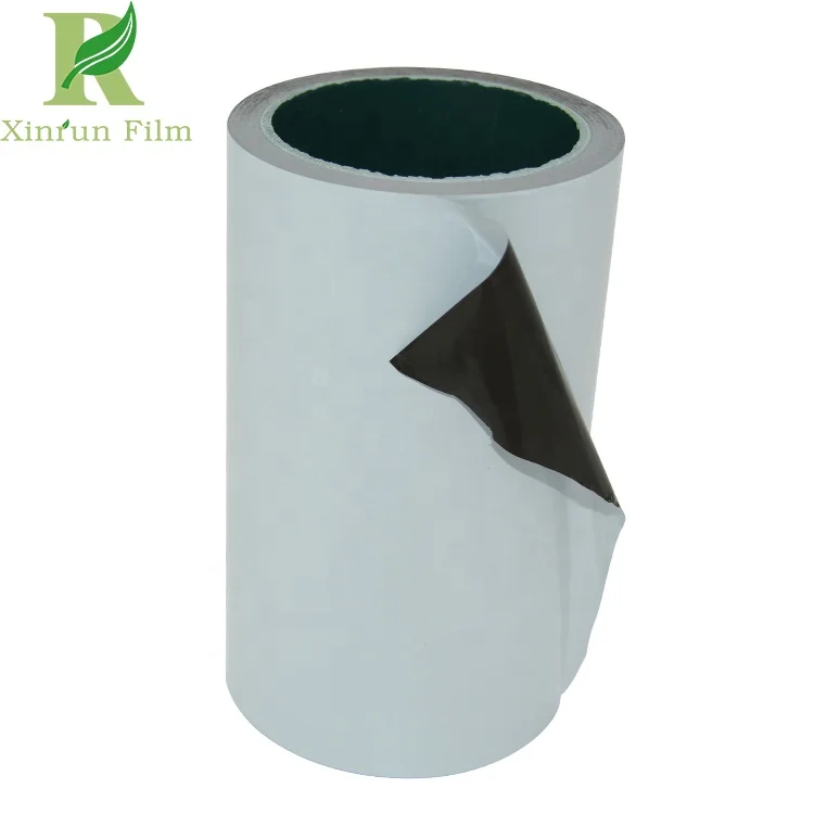 No Gluing Self Adhesive Surface Protective Black and White Film (for metals,ceilings...)