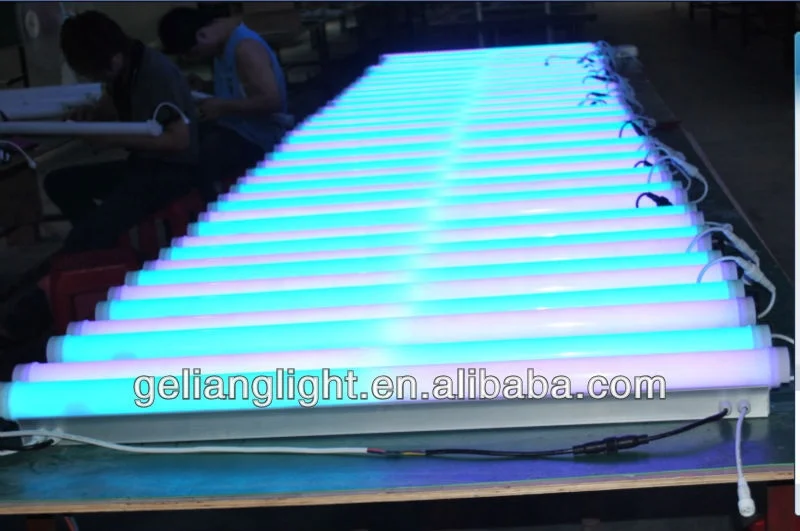 Светодиодные флуоресцентные трубки DMX 512 с